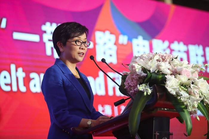 上海市文化广播影视管理局局长于秀芬致辞.jpg