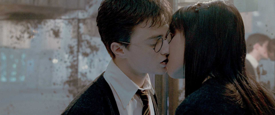 哈利波特和谁接吻图片